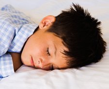 Boy sleeping peacefully